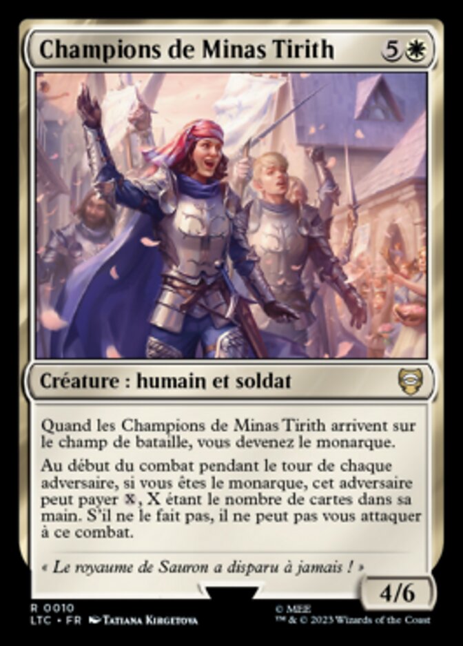 image Champions de Minas Tirith