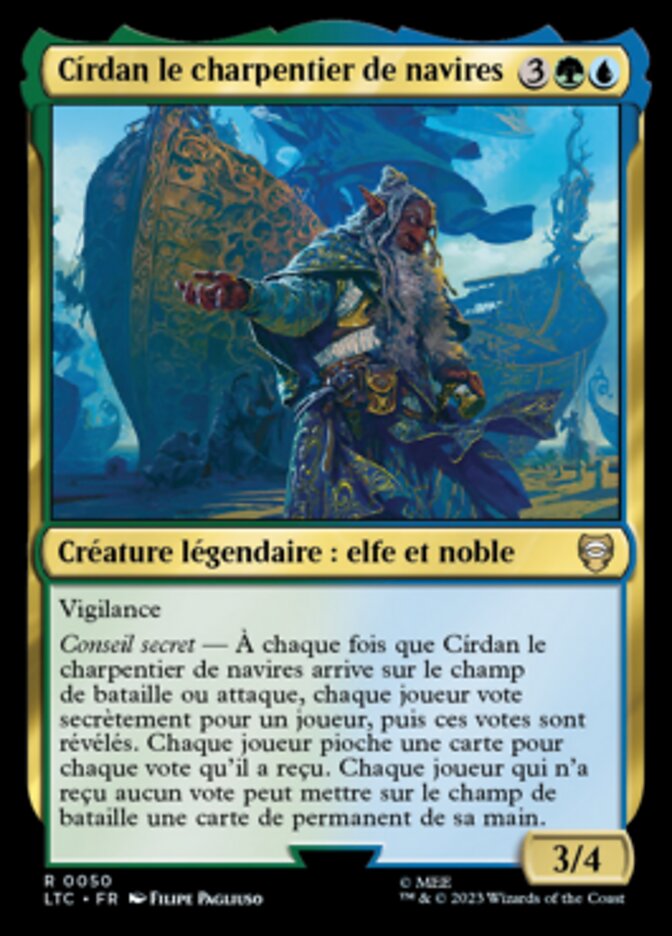 image Círdan le charpentier de navires