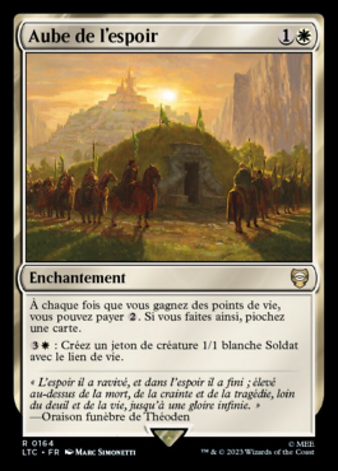 image Aube de l'espoir