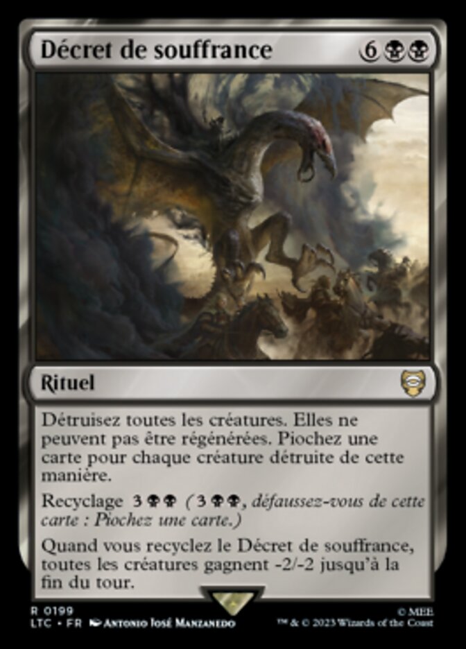 image Décret de souffrance