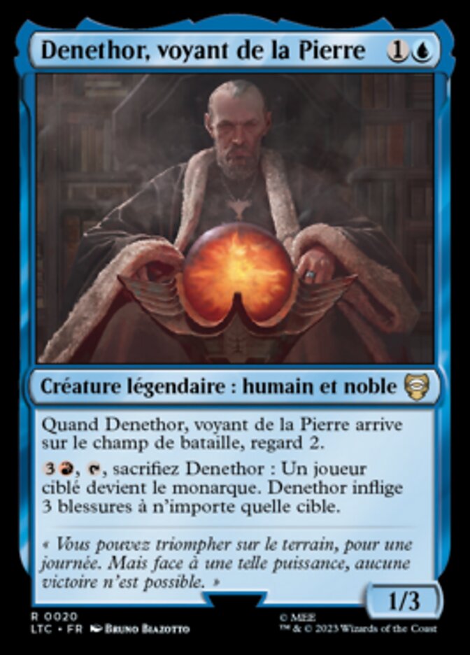 image Denethor, voyant de la Pierre