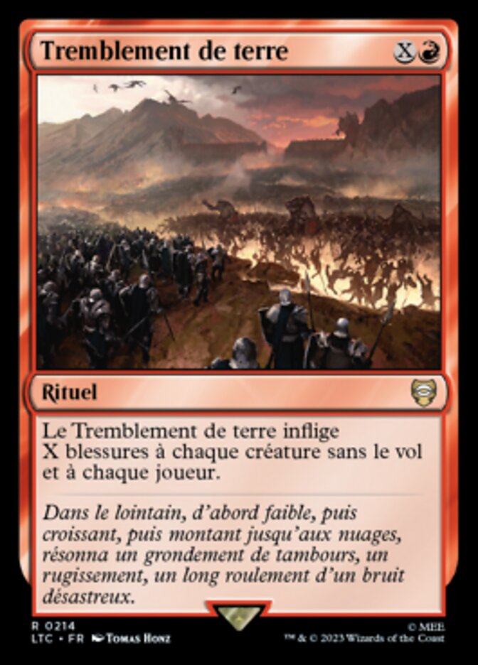 image Tremblement de terre