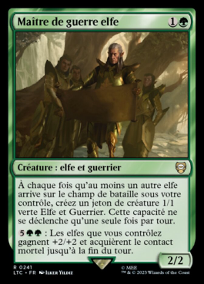 image Maître de guerre elfe