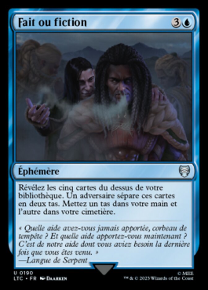 image Fait ou fiction