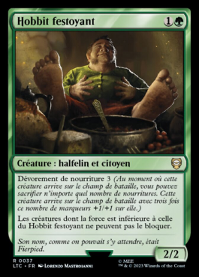 image Hobbit festoyant