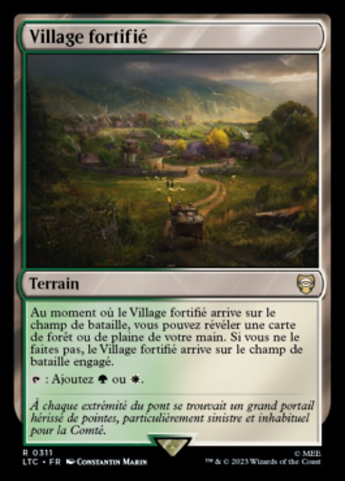 image Village fortifié