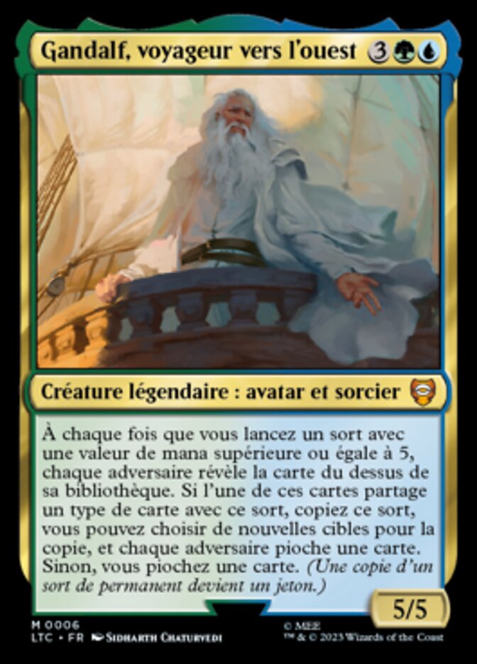 image Gandalf, voyageur vers l'ouest