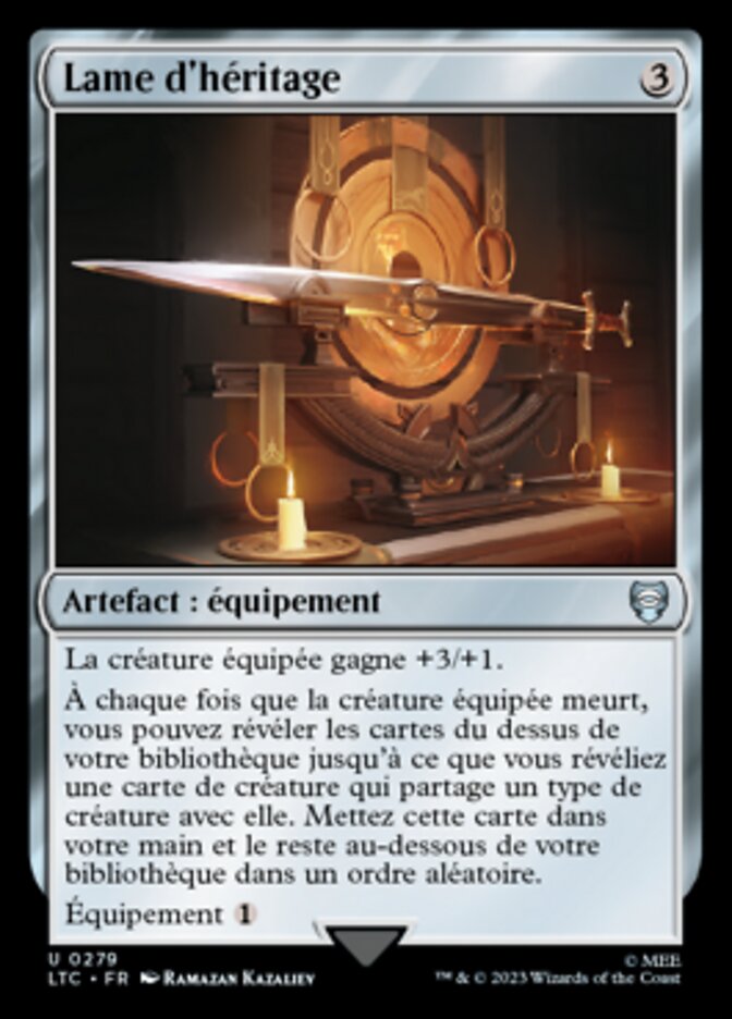 image Lame d'héritage