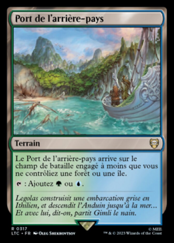 image Port de l'arrière-pays