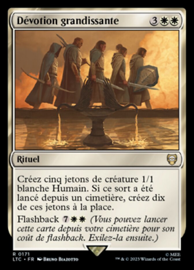 image Dévotion grandissante