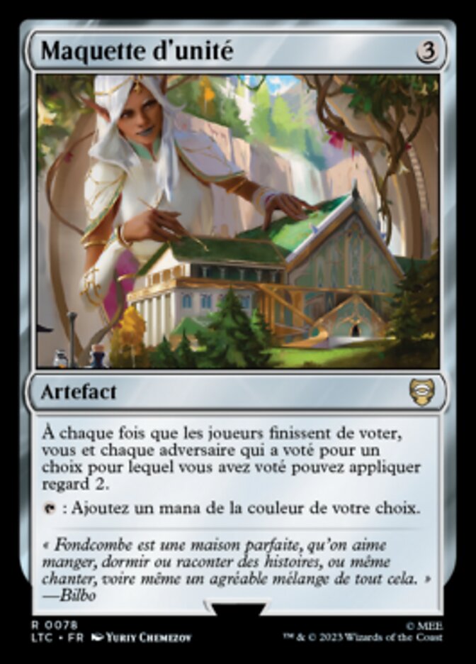 image Maquette d'unité