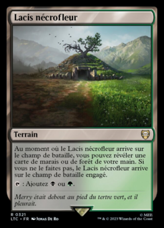 image Lacis nécrofleur