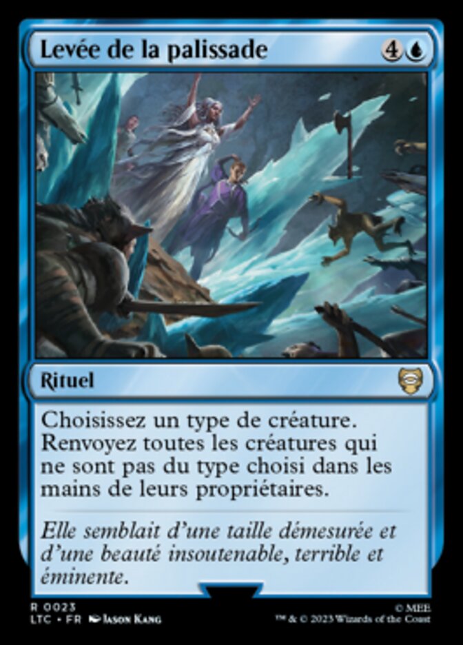 image Levée de la palissade