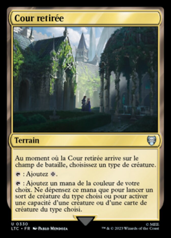 image Cour retirée