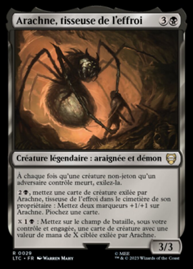image Arachne, tisseuse de l'effroi