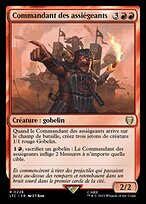 Commandant des assiégeants