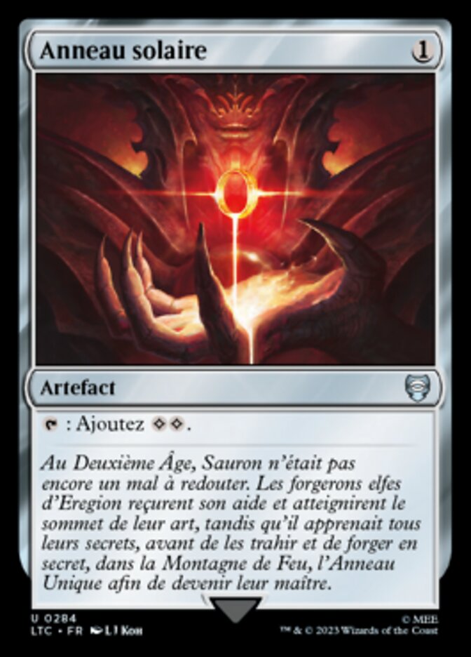 Anneau solaire