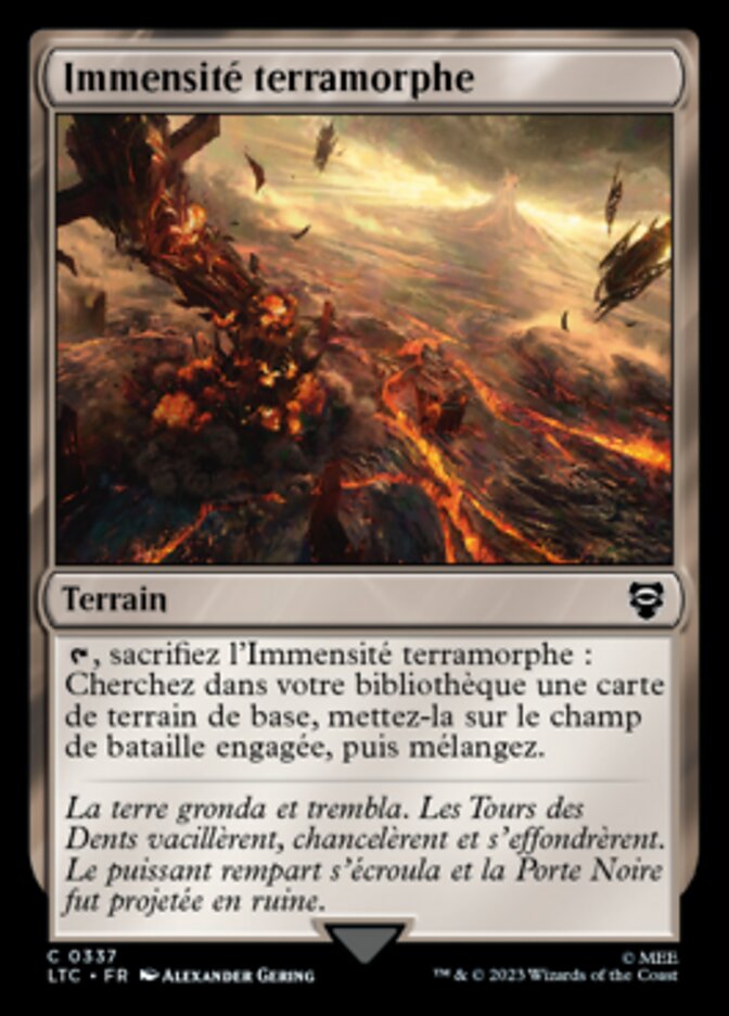 image Immensité terramorphe