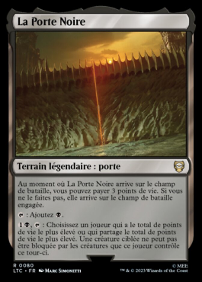image La Porte Noire