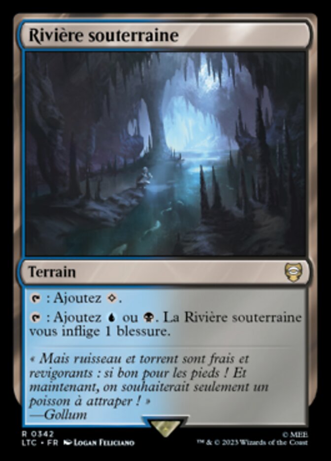 image Rivière souterraine