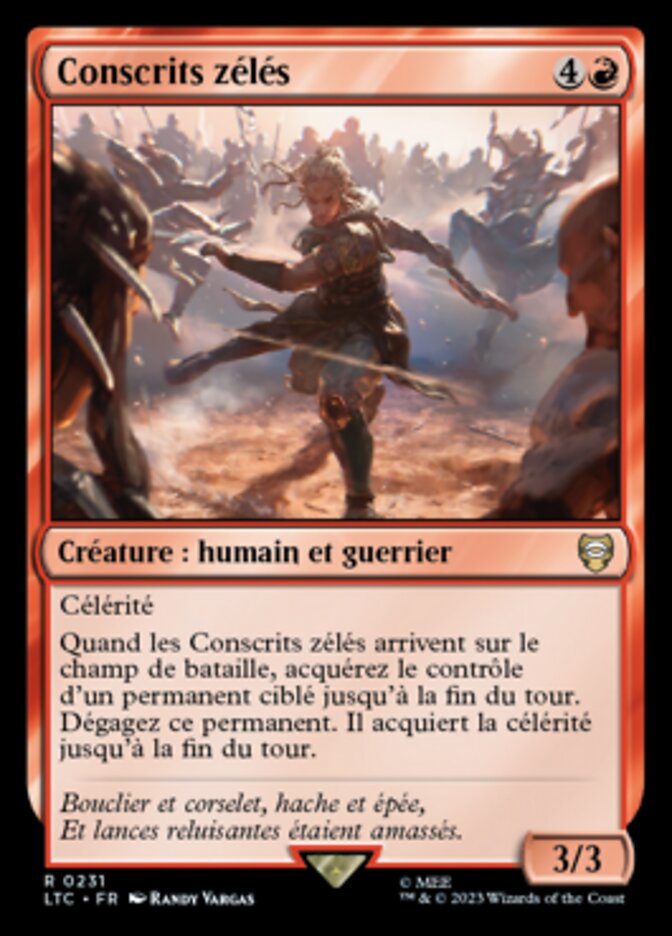 image Conscrits zélés