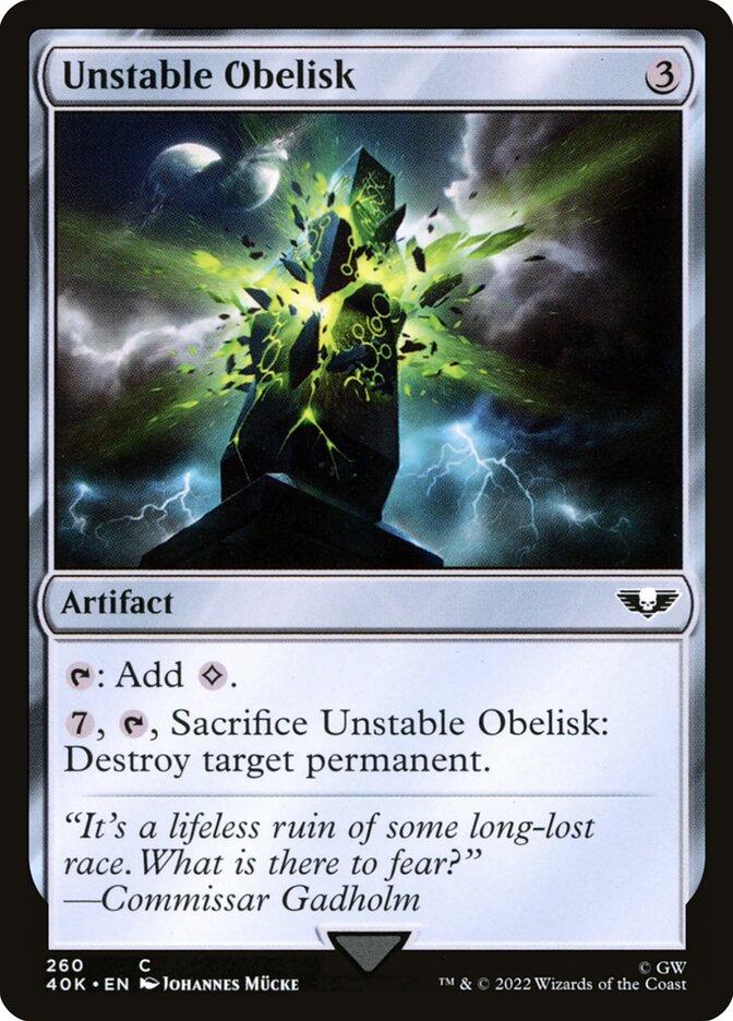 image Unstable Obelisk