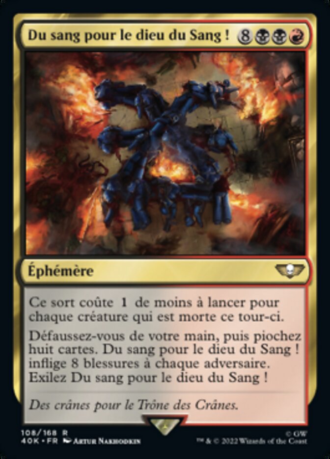 image Du sang pour le dieu du Sang !