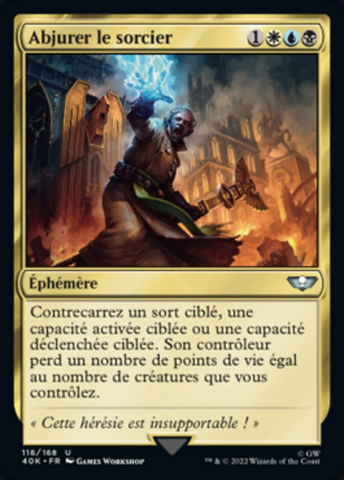 image Abjurer le sorcier