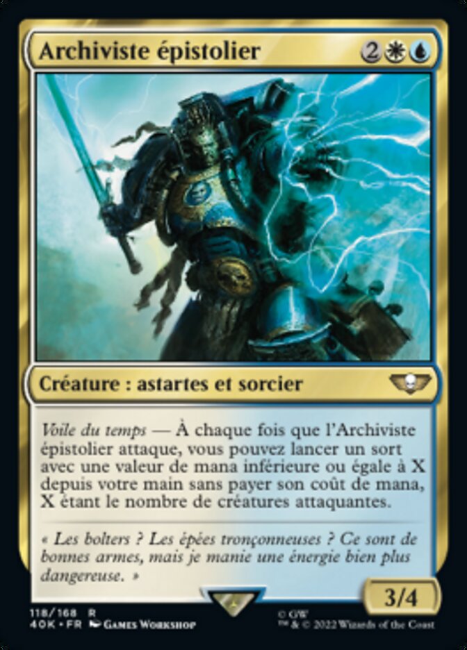 image Archiviste épistolier