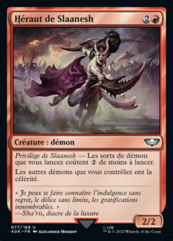 image Héraut de Slaanesh