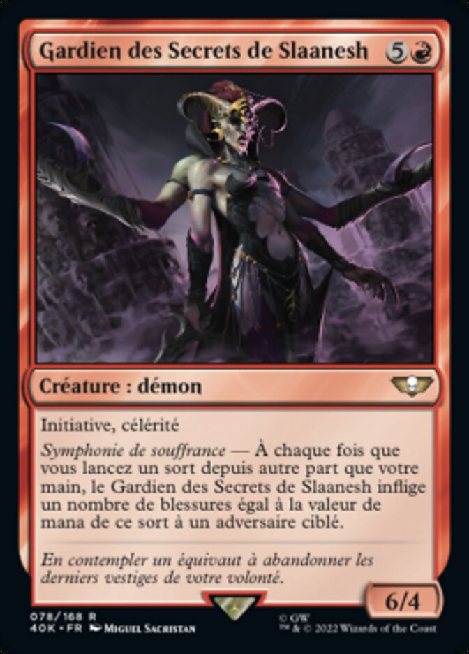 image Gardien des Secrets de Slaanesh