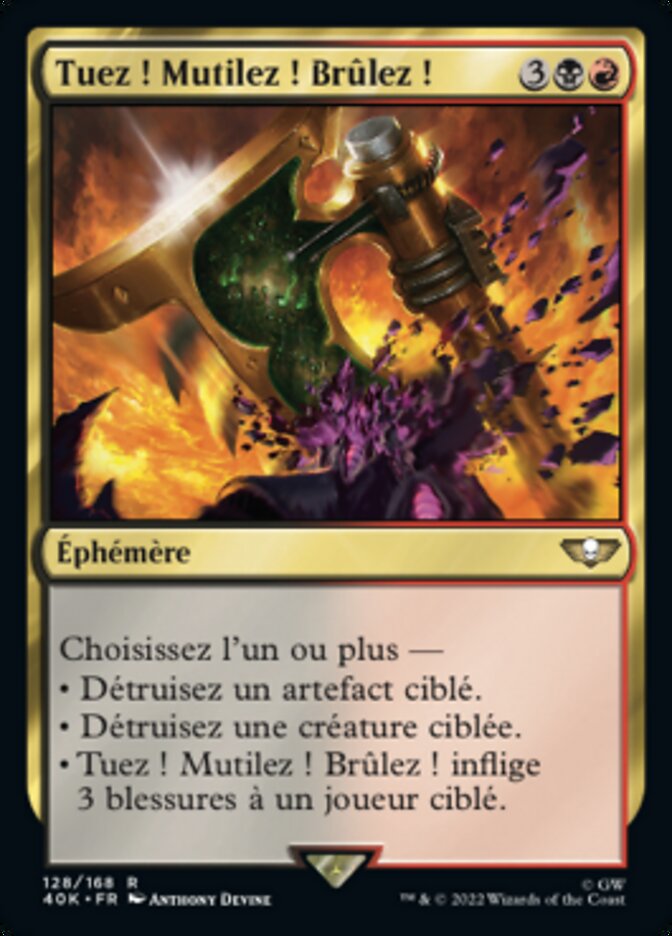 image Tuez ! Mutilez ! Brûlez !