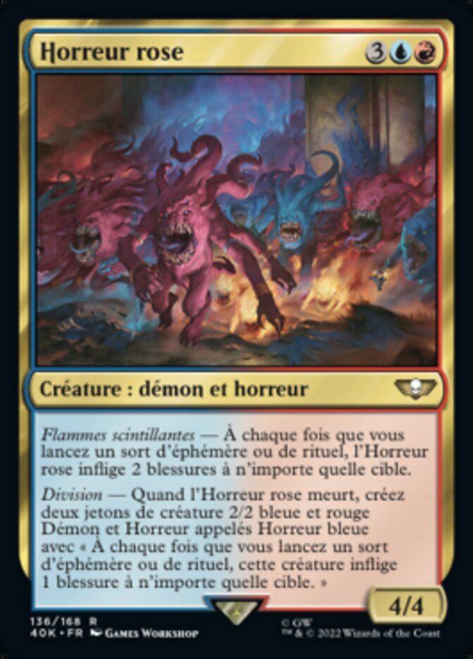 image Horreur rose