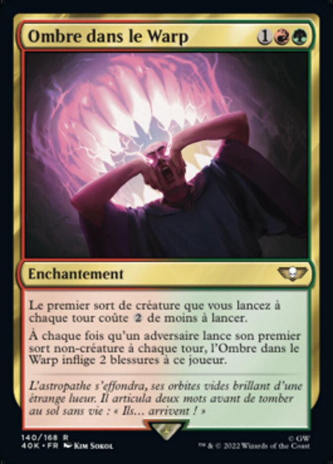 image Ombre dans le Warp