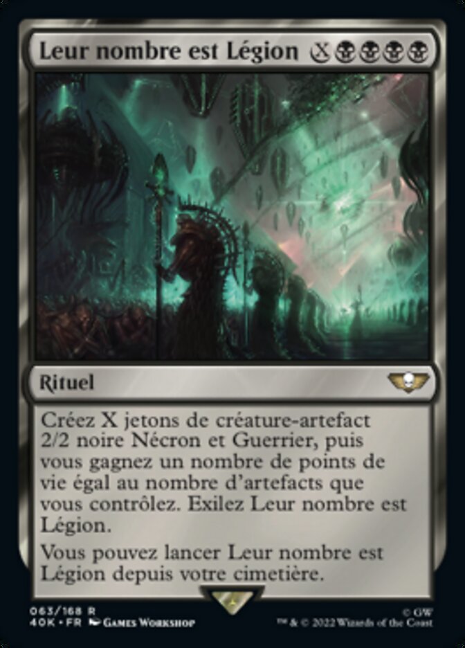 image Leur nombre est Légion