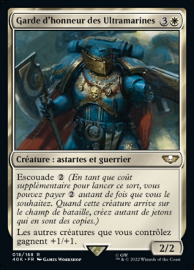 image Garde d'honneur des Ultramarines