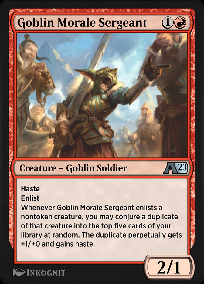 image Goblin Morale Sergeant