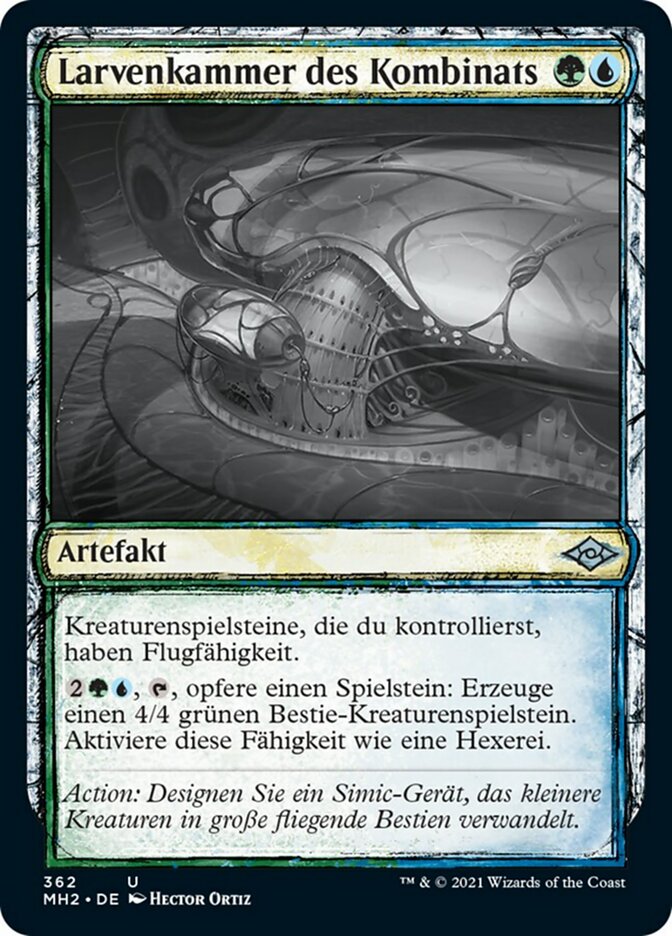 Larvenkammer des Kombinats