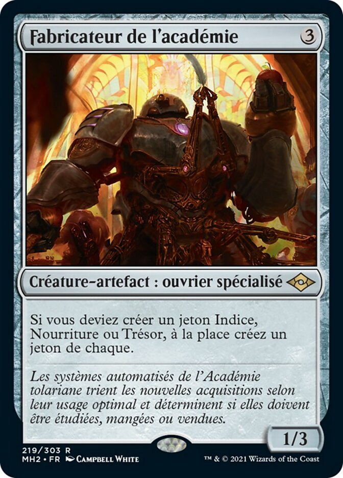 image Fabricateur de l'académie