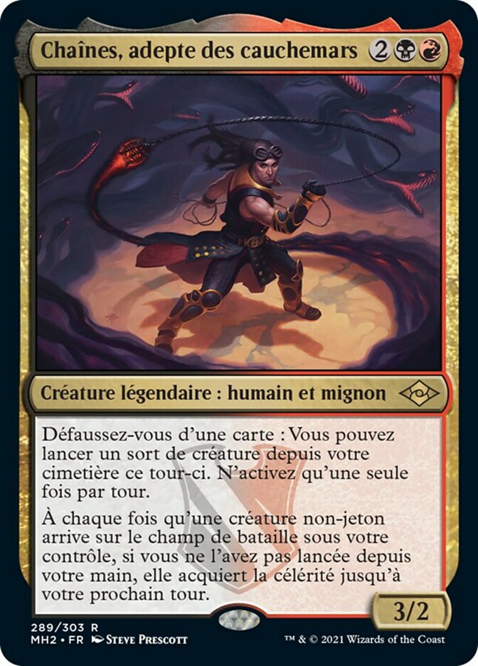 image Chaînes, adepte des cauchemars