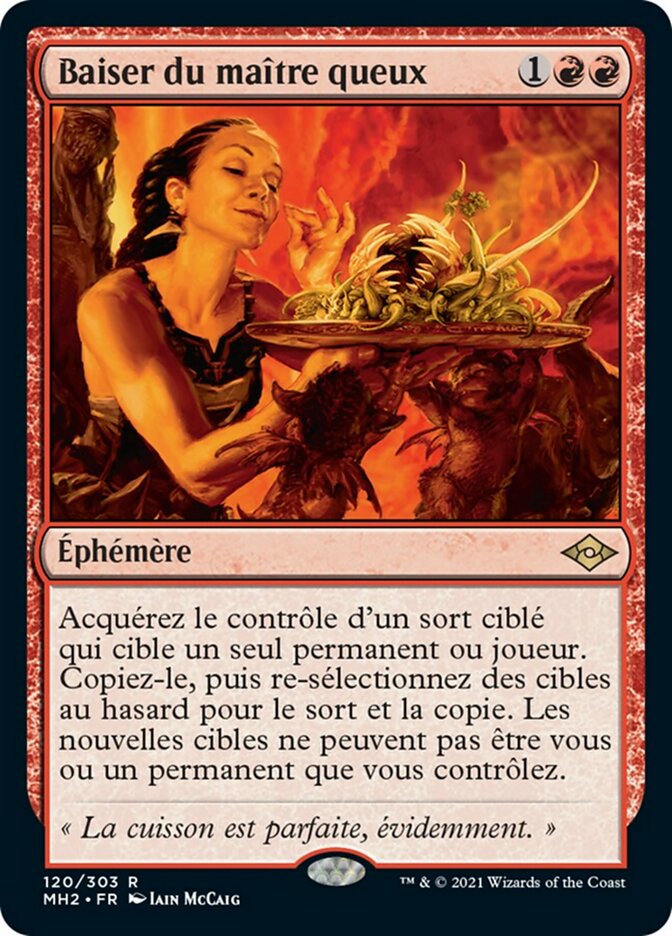 image Baiser du maître queux