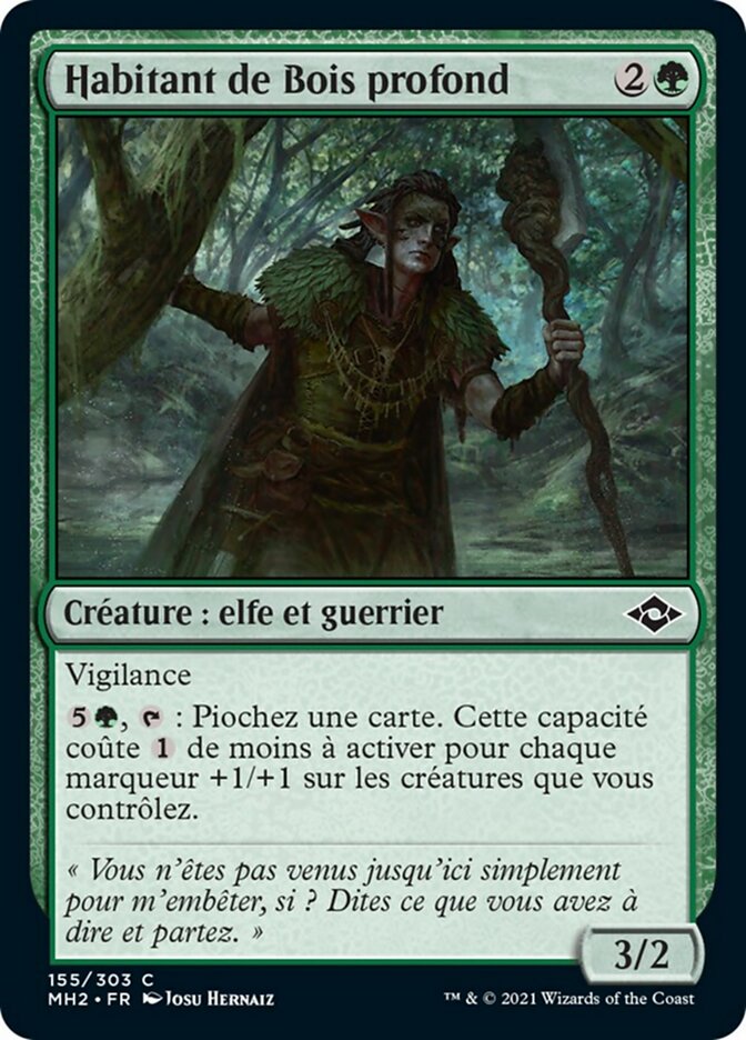 image Habitant de Bois profond