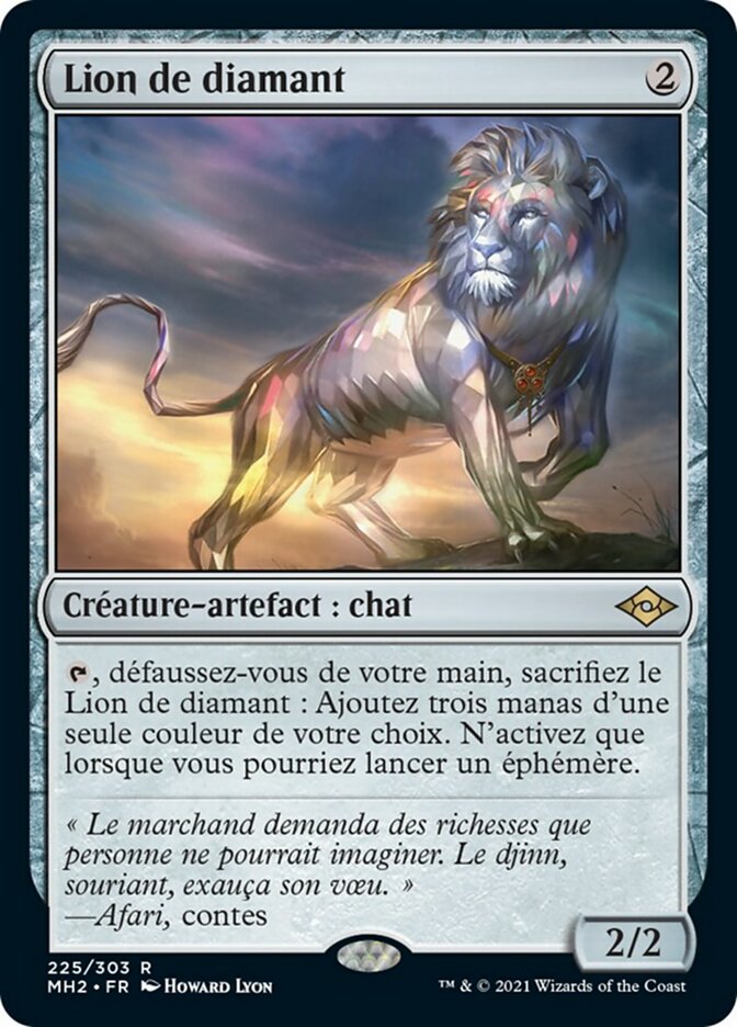 image Lion de diamant