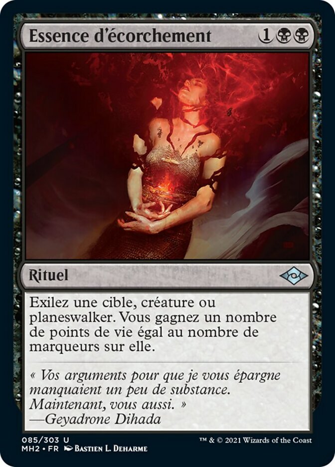 image Essence d'écorchement