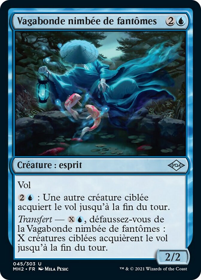 image Vagabonde nimbée de fantômes