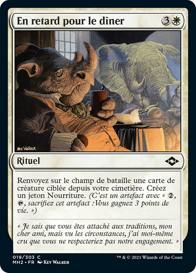 image En retard pour le dîner