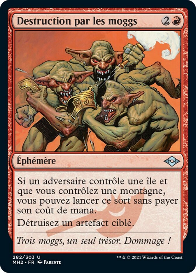 image Destruction par les moggs