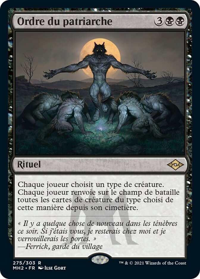 image Ordre du patriarche