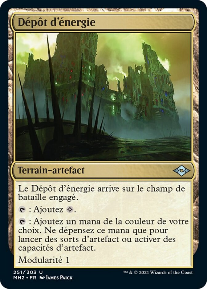 image Dépôt d'énergie