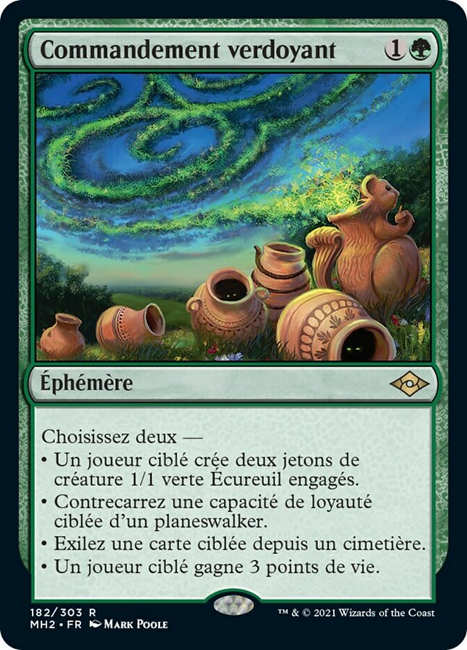 image Commandement verdoyant